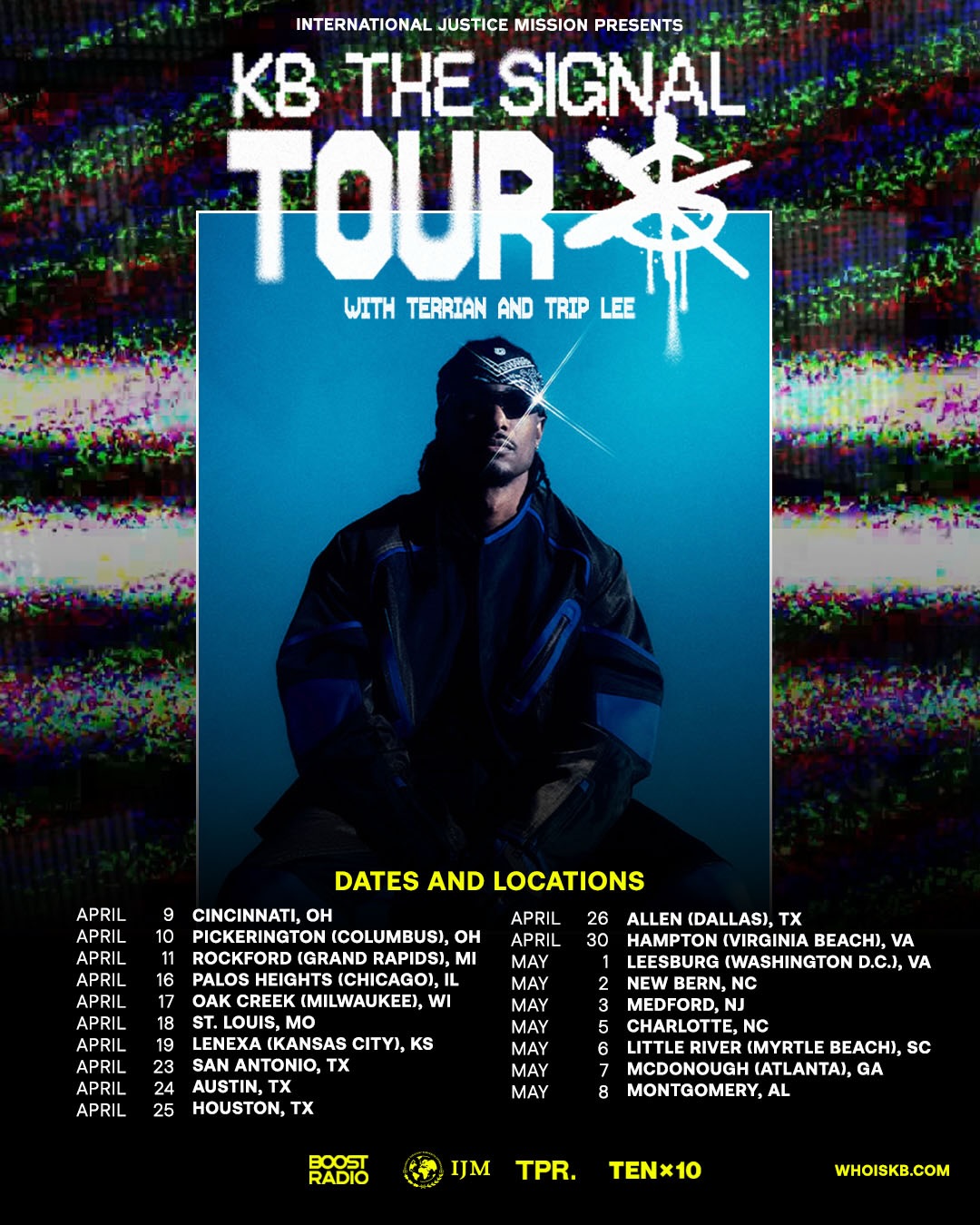 KB The Signal Tour Poster 2026